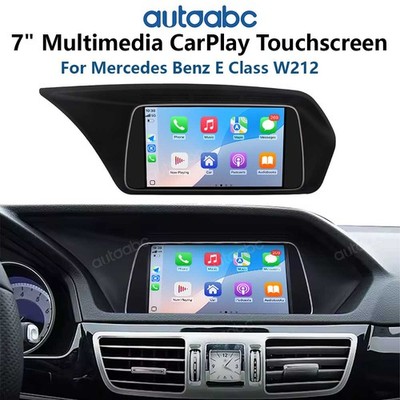 Carplay Android Auto 7 inch Touchscreen For 2010-2015 Mercedes Benz E Class W212