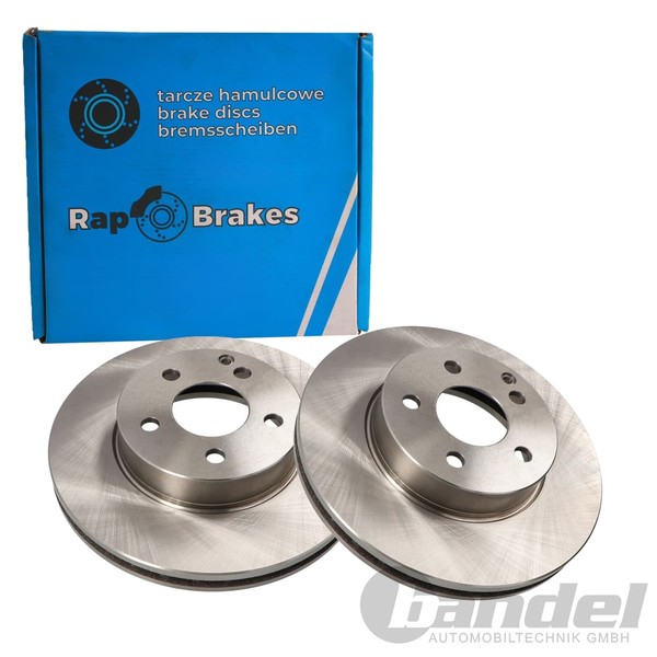 2X RAP Brakes Bremsscheiben 295Mm BelÜFtet Vorne Passend FüR Mercedes C-KLASSE E-image
