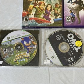 Video Game Lot of 8 Xbox 360 Games Skylanders Sega Tennis Sports Kinect GTA V
