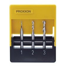 Proxxon 27116 3pc Tungsten Milling Cutter Set