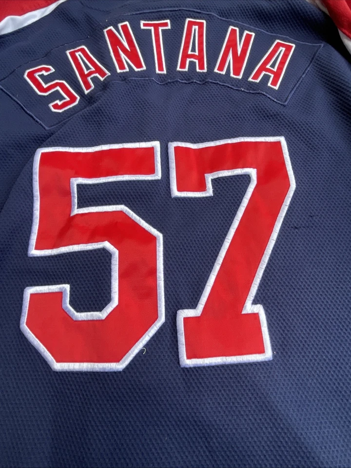 Vintage Nike Minnesota Twins Johan Santana #57  40th Season  Jersey Size S - Image 2 of 4