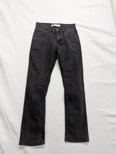 Levis 511 Slim Fit Black Denim Jeans Cotton Blend Classic Sty