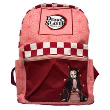 Demon Slayer Kimetsu No Yaiba Nezuko Kamado Backpack 16"x 12  x 6" 110 