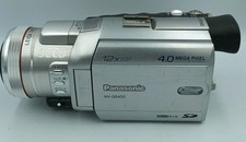 Panasonic NV-GS400 Black Camcorder Video Camera MiniDV 12x Zoom Used