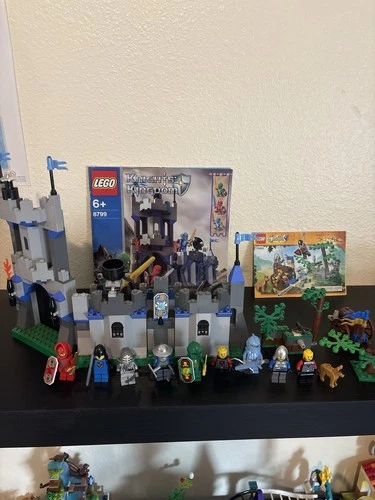 LEGO Castle Lot – Knights Kingdom 8799 + Forest Ambush 70400 – 8 MF – 90% Comp