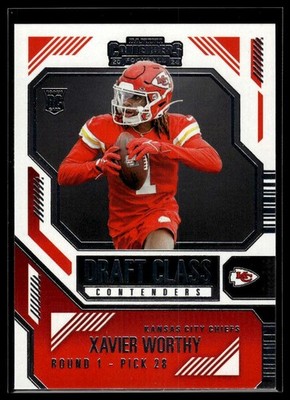 2024 Panini Contenders #6 Xavier Worthy Draft Class Contenders