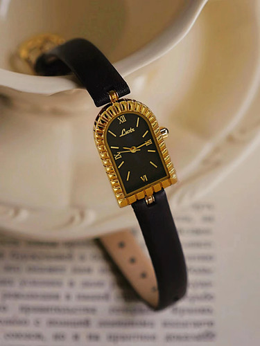 1 Pezzo Orologio Donna Romantico Retrò Letterario Nicchia Impermeabile, Elegante - Foto 9 di 24