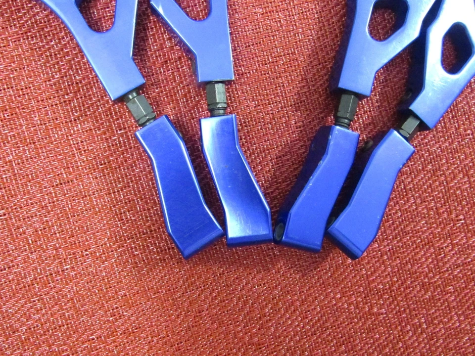 Losi LST AFT Integy Blue Aluminum A-Arms Set Of 8. 1/8 RC Monster Truck Parts - Image 4 of 4