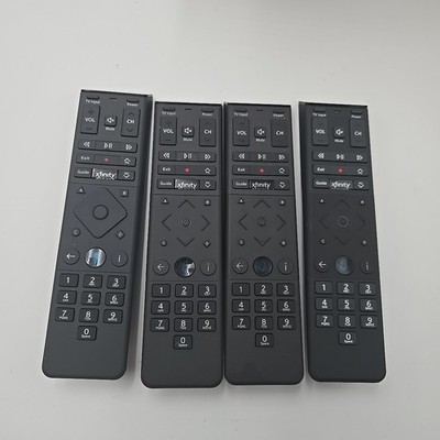 Lot Of 4  XR15  UQ Wedge Gray Voice Remote Control Comcast Xfinity 