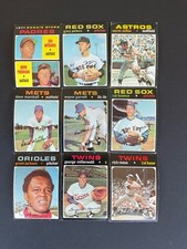 1971 Topps Baseball starter lot