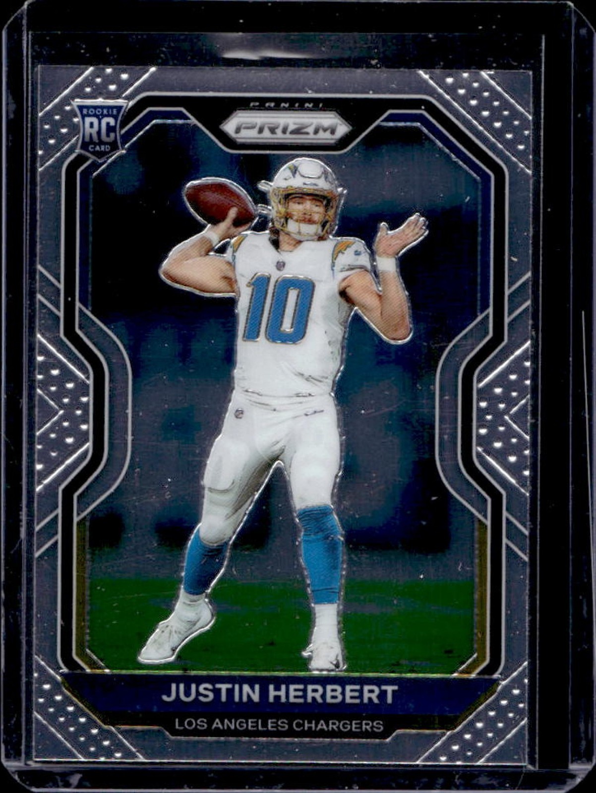 2020 Prizm Justin Herbert RC Rookie #325 Chargers