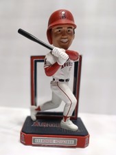 *Rare/HTF* Shohei Ohtani MLB Angels Trading Card Display + FOCO Bobblehead Combo