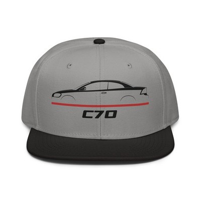 For C70 2005-2009 Fans Cap Car Graphic Snapback Hat Birthday Gift Racing Unisex