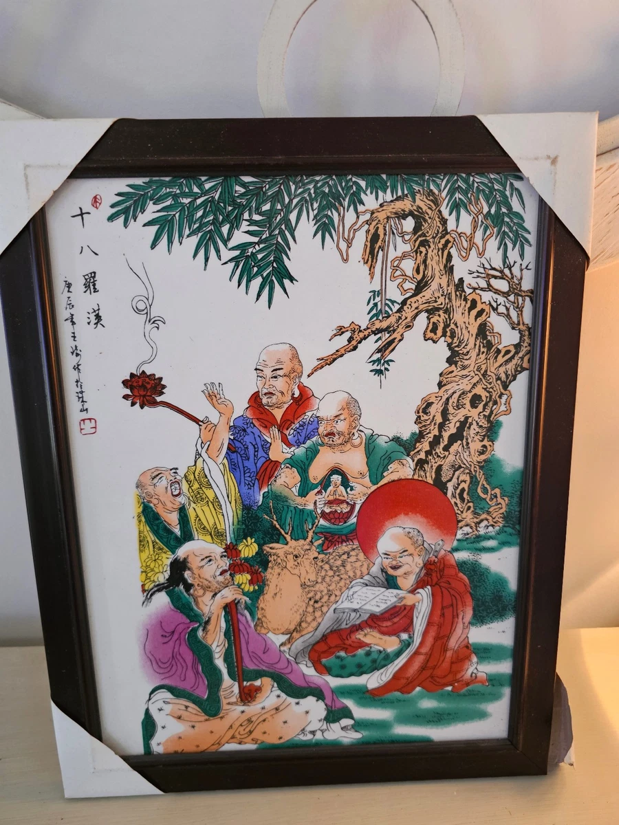 陶瓷古董原创中国风绘画和卷轴| eBay