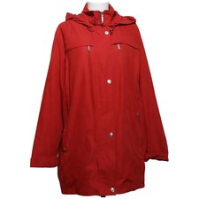 Cappuccini by Desam, Regenmantel, Damen, Größe: 44, Rot, Nylon/Polyester #yin