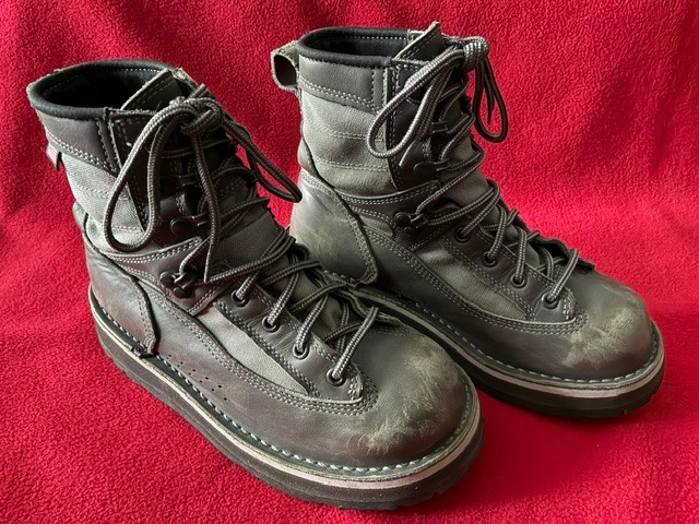 Patagonia Danner Foot Tractor Vibram Alum Bar Wading Boots M's-5 W's-7 USA 79320