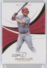 2018 Panini Immaculate 44/99 Paul DeJong #133 04br