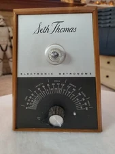 Vintage Seth Thomas Electric Metronome Works Great! Cool Item