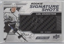 2019 Upper Deck Engrained Rookie Signature Shots /249 Carl Grundstrom Auto 0o5t