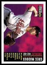 Greg Maddux 1996 Collector's Choice #754 Atlanta Braves FREE SHIP AutographDen
