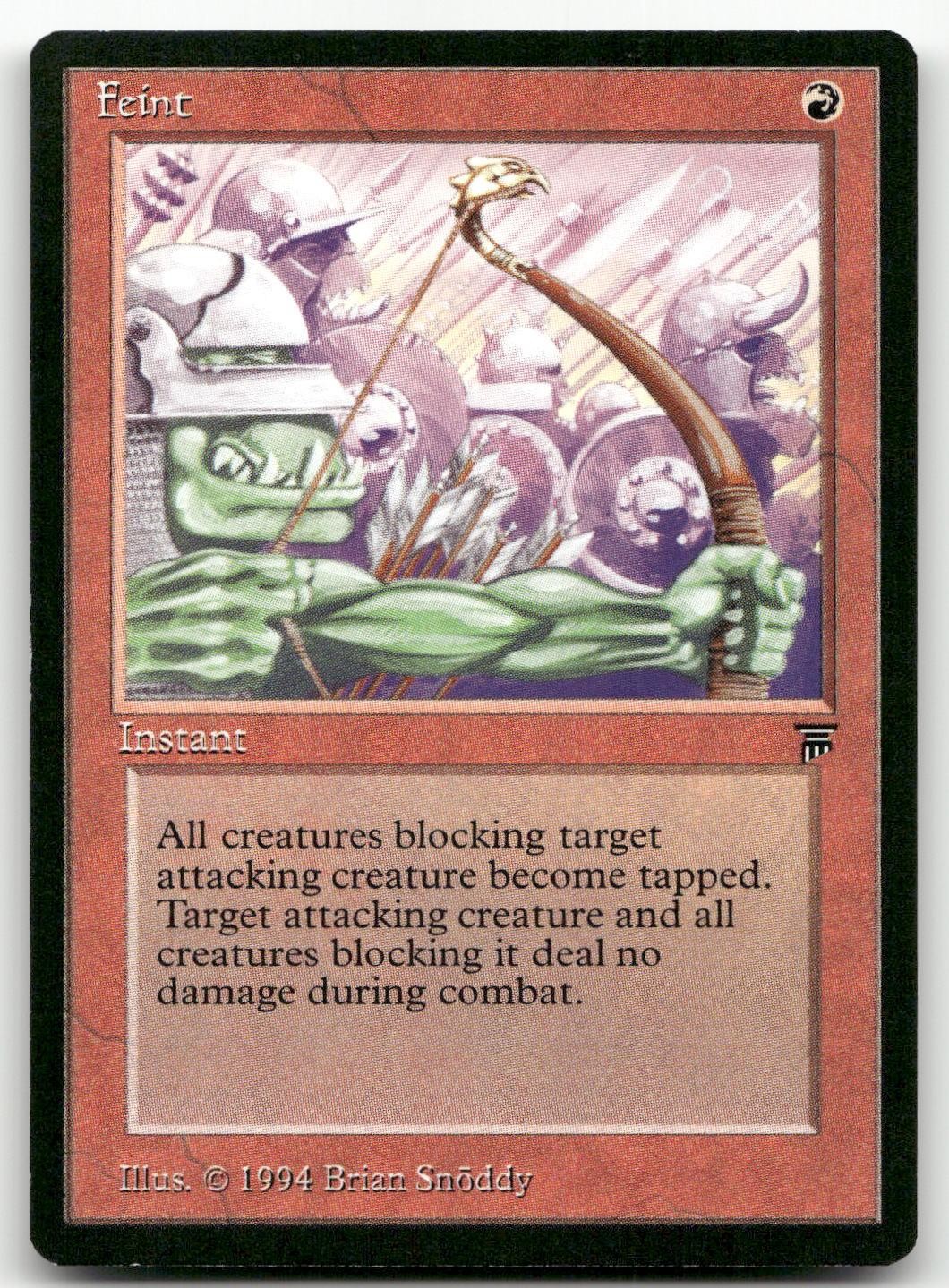 Feint Common Legends Magic: The Gathering Lightly Played