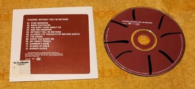Placebo - Without You I'm Nothing (CD Promo, 1998) Cardboard Sleeve [12 Tracks]