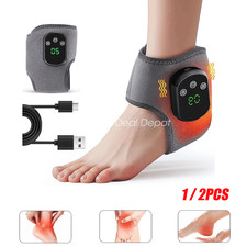 Foot Renew Triple Method Massager Heat Vibration for Heel Arch Ankle Neuropathy