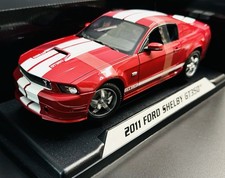 2011 Shelby Gt-350 Red White 118 Shelby Collectibles Htf 2011 Shelby Gt-350 Red White 118 Shelby Collectibles Htf