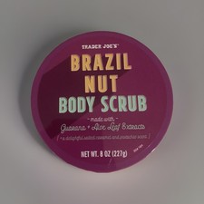 Trader Joe  s Brazil Nut Body Butter 8oz Moisturizing Cream NEW