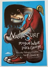 Nada Surf Concert Poster 2006 F-758 Fillmore