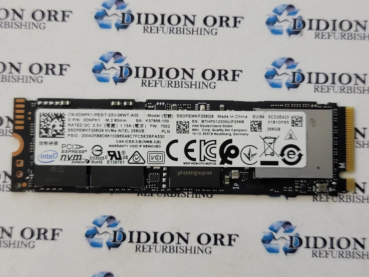 Intel M.2 Interface 256 GB Solid State Drives for sale | eBay