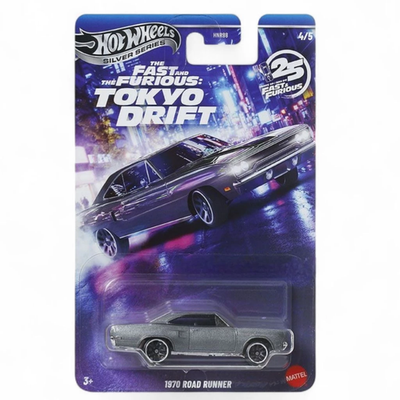 2026 HOTWHEELS EXCLUSIVE SILVER SERIES FAST AND FURIOUS TOKYO