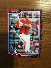 2026 Topps Matt Olson SSP Team Border Parallel
