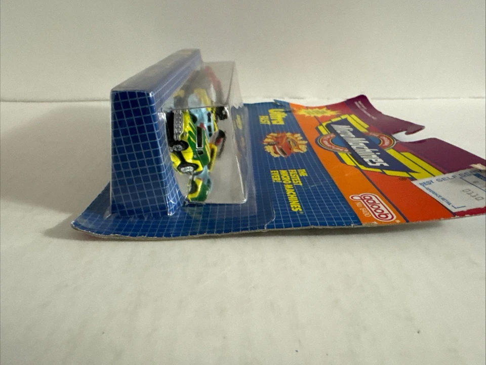 Customs #29 Micro Machines 1988 Ultra Fast Willys Chopped Chevy Vintage New - Image 4 of 4