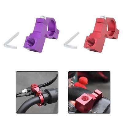 10mm thread diameter motorcycle handlebar rearview mirror clamp bracket