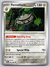 Ferrothorn 063/086 Uncommon Chaos Rising Pokemon Near Mint