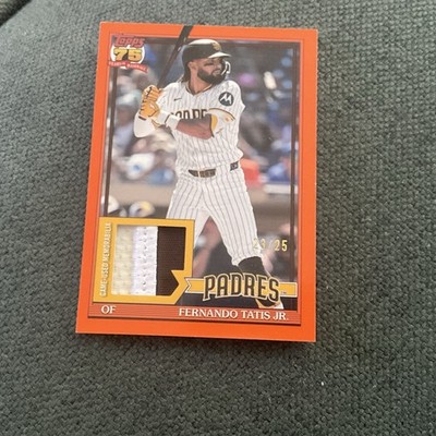 Topps 2026 Series 1 Fernando Tatis Jr Padres 1991 Relic Orange /25 #91R-FTJ