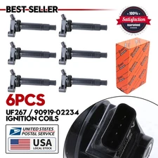 6Pcs 90919-02234 UF267 Ignition Coil for Lexus ES300 EX300 ES330 RX330 RX300