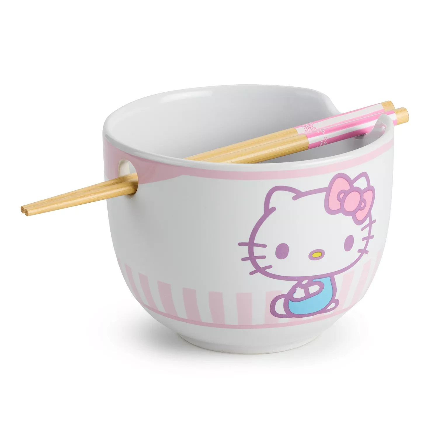 Hello Kitty 20-oz. Ceramic Ramen Bowl with Chopsticks