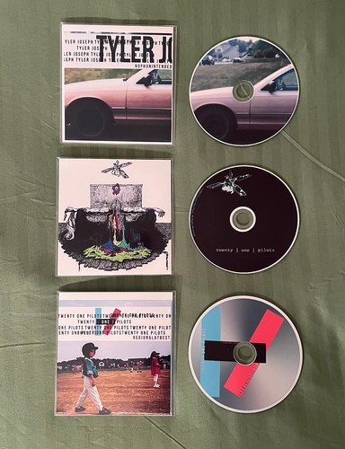 Twenty One Pilots Regional at Best Self Titled No Phun Intended 3 x CD's