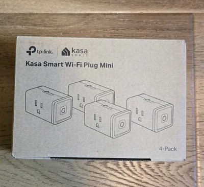 TP-LINK Kasa Smart Wi-Fi Plug Mini 4-Pack Indoor App-Controlled HS103P4
