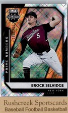 2021 Panini Elite Extra Edition #92 Brock Selvidge /205 Prime Numbers A