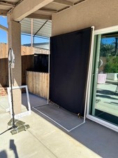 Durable Black Backdrop Fabric Photography Background Photo Video Studio Set NEW