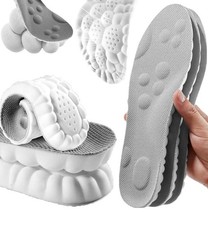 4D Shoe Insoles for Men Women Memory Foam Orthotic Shoe Inserts Sports Insoles