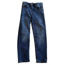 OshKosh B  gosh Boys Straight Jeans Size 7R/7A Blue Denim