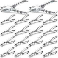 Yexiya 20 Pcs Single Hole Punch Circle Small 1/8 inch One Hole Punch Bulk for...
