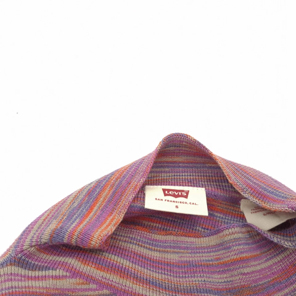 Pulóver Levi's Para Mujeres Multicolor Crop Top Yv6 Talla S - Imagen 4 de 4