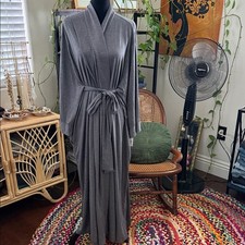 NWT Natori Congo Gray Lounge Kimono Housecoat Robe
