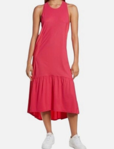 Sweaty Betty Explorer Ace Midi Dress Tayberry Pink Women’s Size Medium
