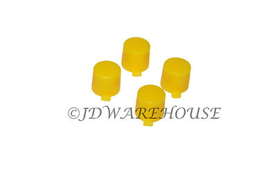 Yellow PS3 Controller Buttons Parts Set